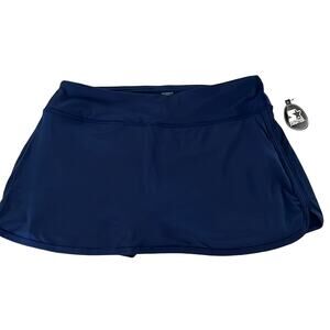 Starter Dri-Star M Navy Blue Women's Golf Tenniscore Athletic Skort Sports